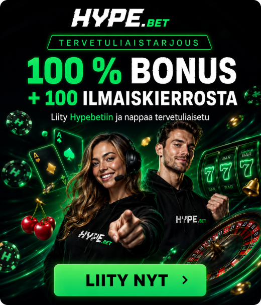 Hypebet Casino -rekisteröityminen Suomessa